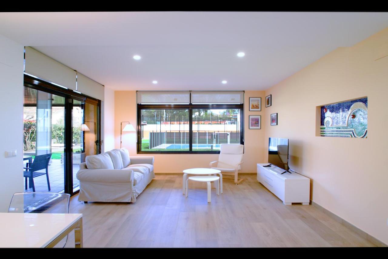 Casa De Vacaciones Con Padel En Montseny By Can Forcadell Херона Екстериор снимка