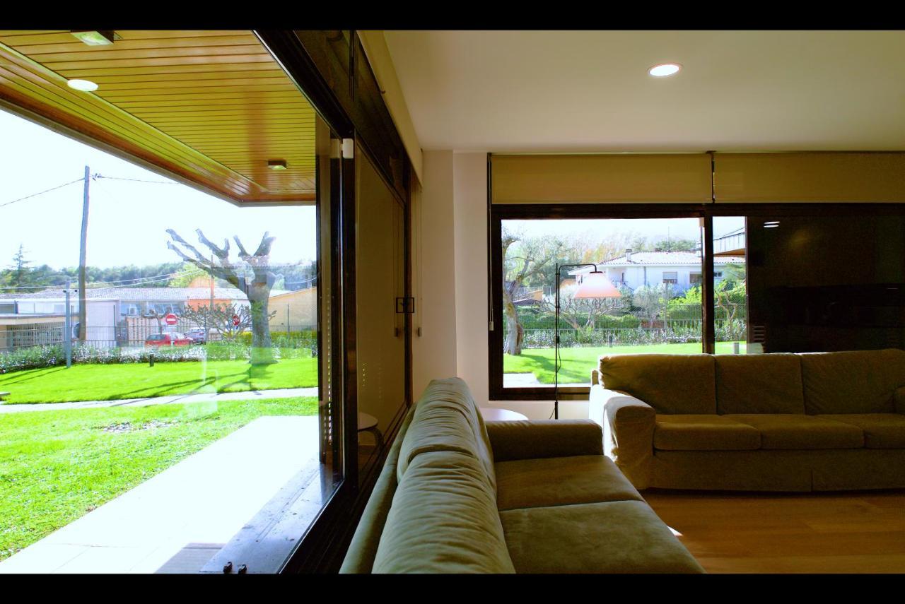 Casa De Vacaciones Con Padel En Montseny By Can Forcadell Херона Екстериор снимка