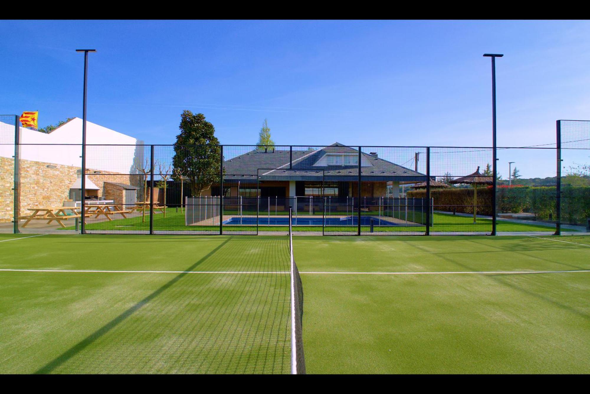 Casa De Vacaciones Con Padel En Montseny By Can Forcadell Херона Екстериор снимка