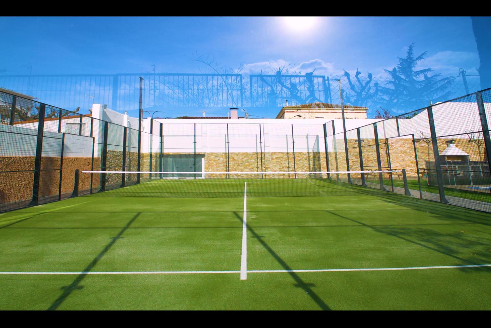 Casa De Vacaciones Con Padel En Montseny By Can Forcadell Херона Екстериор снимка